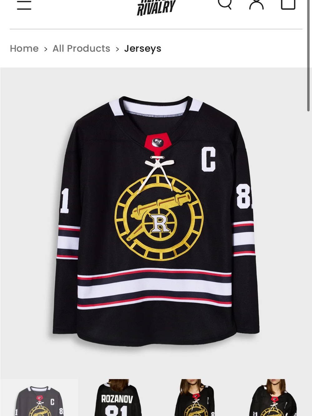NWT - Heated Rivalry Ilya Jersey